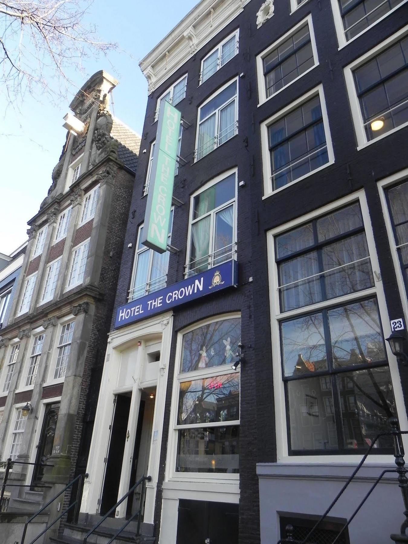 Hotel Crown Amsterdam Exteriör bild